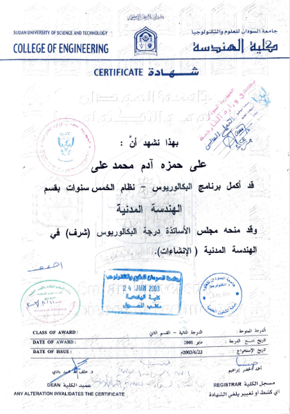 Certificate 2